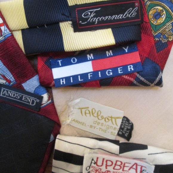 24 Mens Bow Ties Fishing Givenchy Dior Hilfiger - Picture 7 of 8